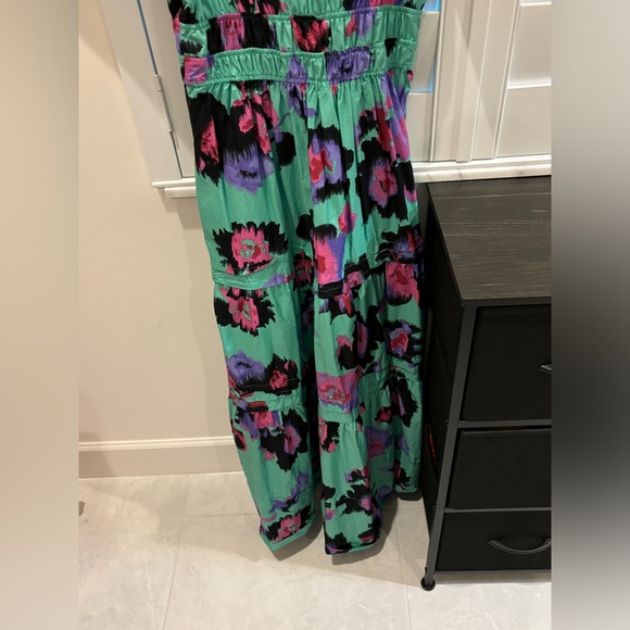 NWOT Anthropologie The Somerset Maxi Dress in Turquoise Size Small - Picture 14 of 14